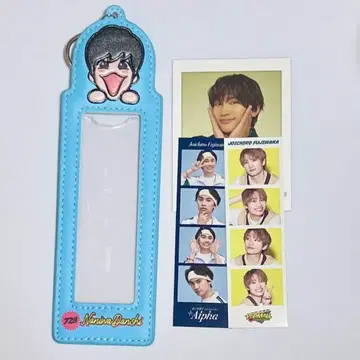 나니와단시 후지와라 죠이치로 포토 카드 폴더 지퍼