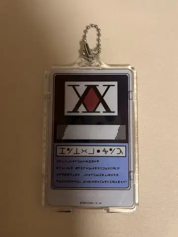 HUNTER x HUNTER 헌터 라이선스 PIICA+클리어 패스 케이스