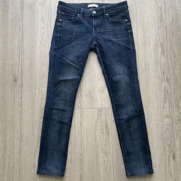 다크 블루 스키니 데님 UNIQLO 24인치