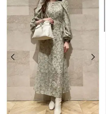 snidel 롱 원피스 민트 그린