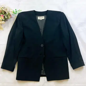 컨디션 최상 피에르 가르뎅 노카라 13 사이즈 자켓 수트 테일러드