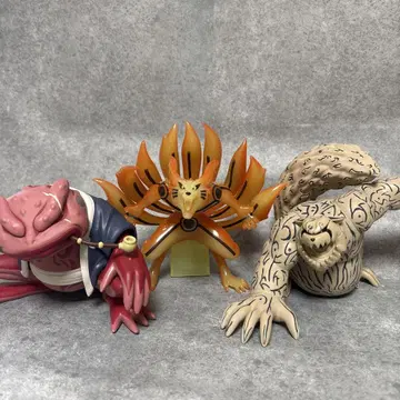 NARUTO 나루토 돌풍전 구미호, 수호, 가마분타 소프트 비닐 피규어