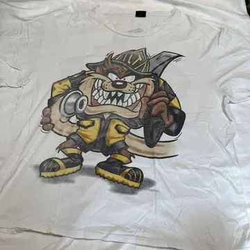 90s 빈티지 태즈매니안 데빌 워너 브라더스 T셔츠 3XL