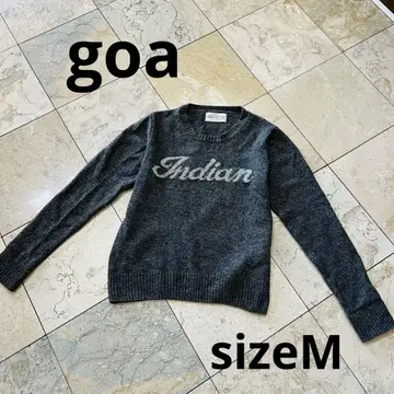 고아 [ goa ] Indian 긴팔 스웨터 그레이