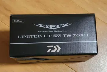 미사용 다이와 25 스티즈 리미티드 CT SV TW 70XH