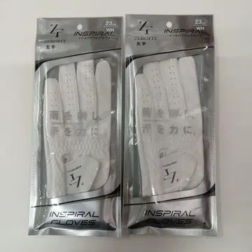 최신 ZEROFIT INSPIRAL 그로브 왼손용 23 WH 2장 새상품