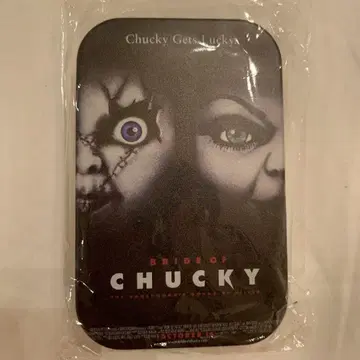 새상품 아메리칸 잡화 영화 틴 케이스 [ BRIDE OF CHUCKY ]