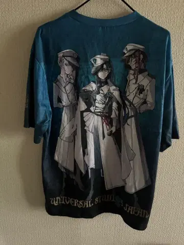 USJ x Ado 블루 로즈대 T셔츠 프리 사이즈