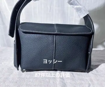 Songmont 미니 호보백 숄더백 가죽 블랙