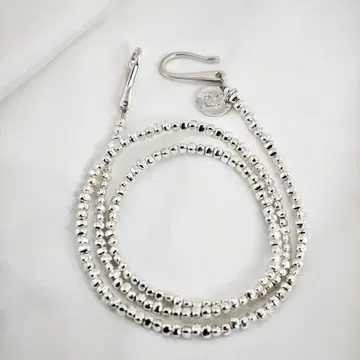 LARRY SMITH SILVER 실버 체인 목걸이 55cm
