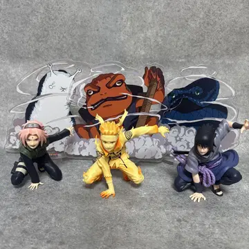 새로운 삼 NARUTO 나루토 돌풍전 나루토 사스케 사쿠라 피규어