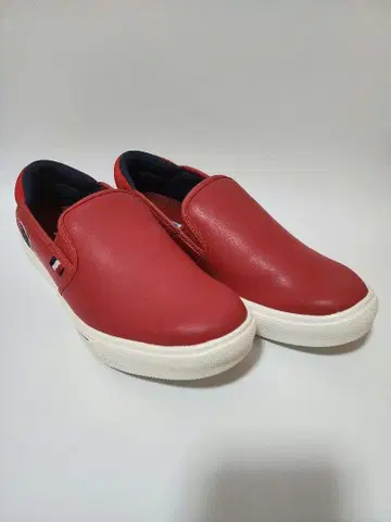 모브스 라이트 남성용 슬립온 레드 26.5cm [컨디션 최상]