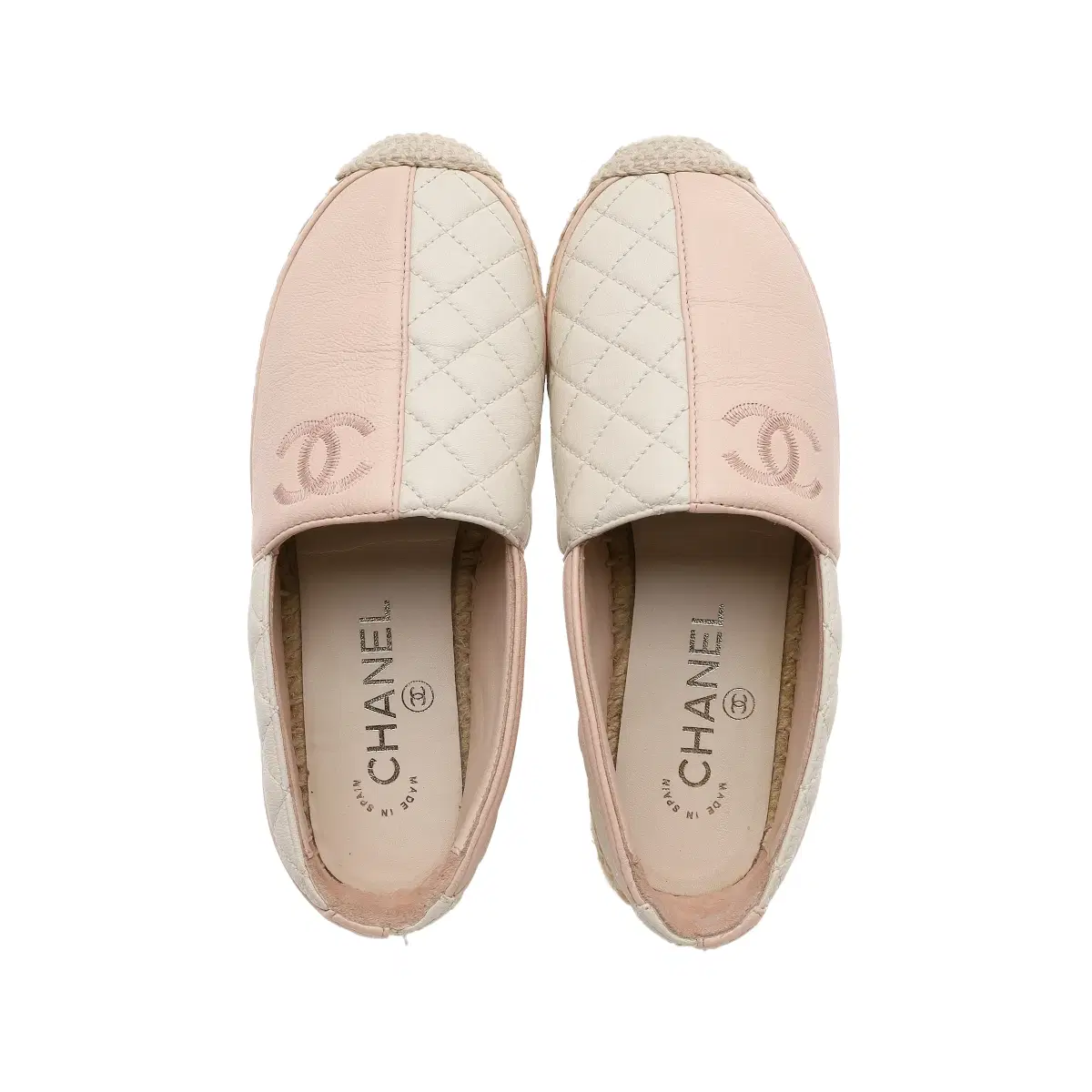 [EU 35] (W) 샤넬 퀄팅 에스파드리유