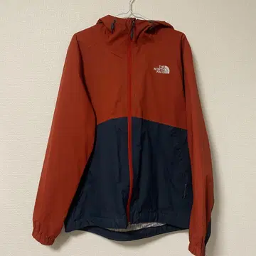 THE NORTH FACE 마운틴 후드티 레드/네이비