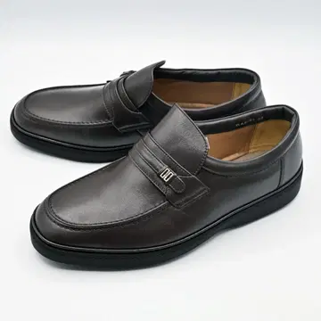 DAKS 슬립온 경량 워킹 다크 브라운 26CM4E 익명 배송