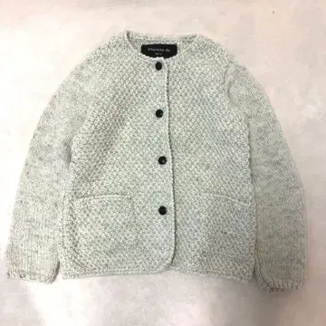 Soi-e/소와/네팔 손뜨개질 니트 가디건