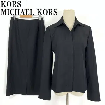 LA7253 마이클코어스 울 스커트 셋업 블랙 2