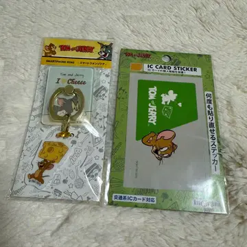 톰과 제리 스마트폰 반지 IC 카드 스티커
