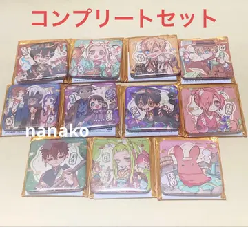 지박소년 하나코 군 스퀘어 캔뱃지 요괴 고양이 여관 컴플리트