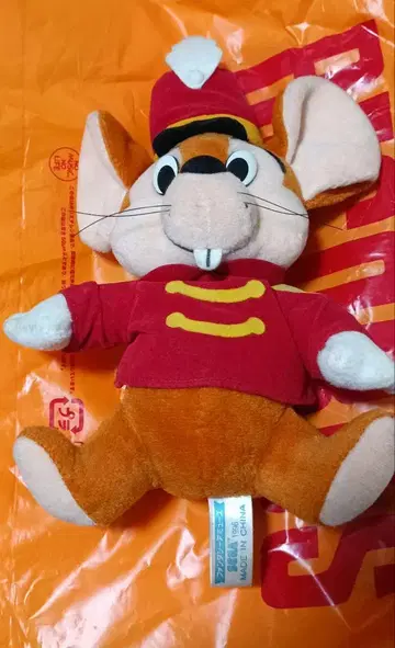 레어 초기 1996년 디즈니 덤보 티모시 봉제 인형 마스코트