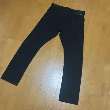 lad musician 블랙 슬림 데님 스트라이프