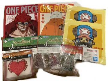 [ 새상품 미사용 ] ONE PIECE 제일복권 하위상 세트