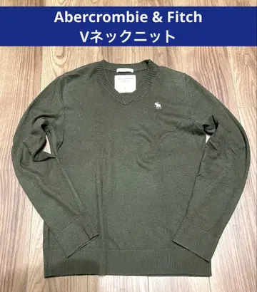 [ Abercrombie & Fitch ] 캐시미어 블렌드 V넥 니트