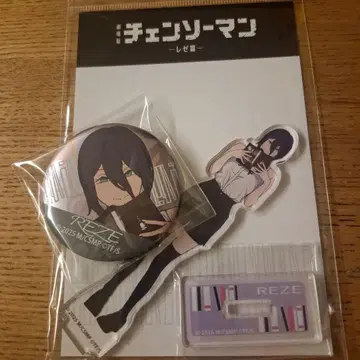 체인소 맨 아크릴 스탠드 캔뱃지 서점 레제