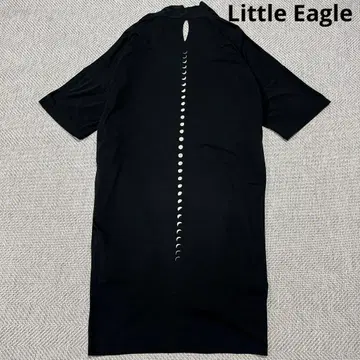 리틀 이글 가디건 가운 문 반팔 블랙 free 사이즈
