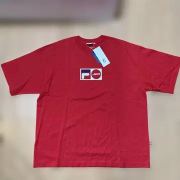 FILA 크루넥 T셔츠 FILA TOKYO 로고 프린트