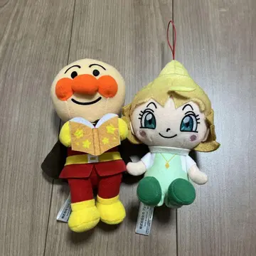 호빵맨 루룬 봉제 인형 세트