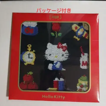 완판템 페이 페이러 헬로키티 타월 손수건 레드로