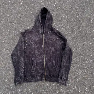 y2k 00s archive ZIP hoodie Punk grunge