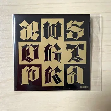 aespa Dirty Work Dirty Case Ver. 스티커