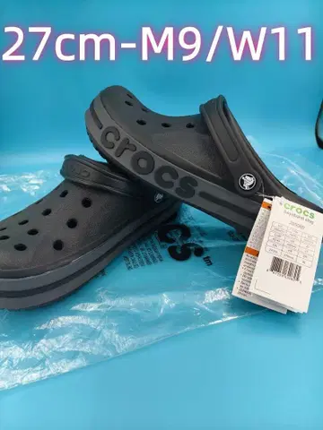 crocs 클로그 샌들 블랙 27cm-M9/W11 A