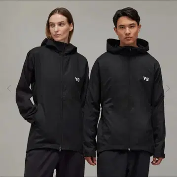 와이쓰리 Y-3 'REF WO HOOD TOP' 로고 지퍼 후디 M