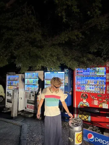 컬러풀 스트라이프 피케 셔츠