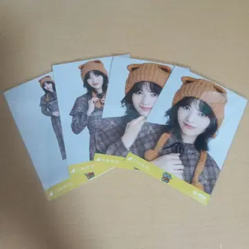 노기자카46 올 브라운 코디 하야시 루나 4종 컴프
