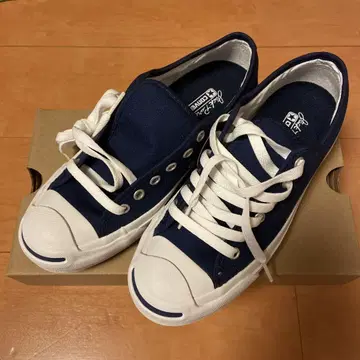 CONVERSE 네이비 스니커즈 23.5cm 잭퍼셀