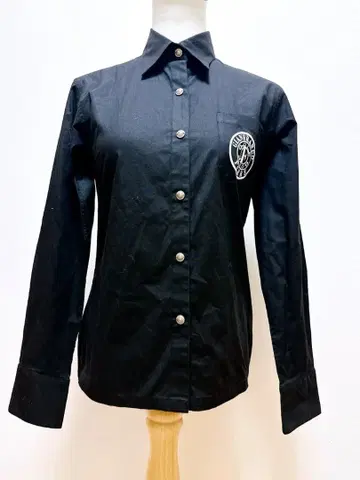 GIANFRANCO FERRE 블랙 긴팔 셔츠