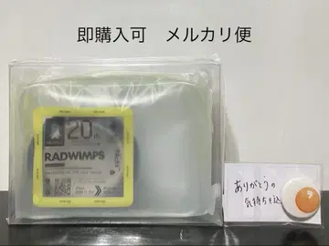 RADWIMPS 아뉴 특전 GOODS + 캔뱃지 미개봉품