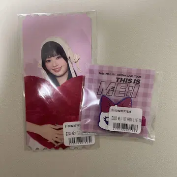 ME:I 온라인 복권 러버 헤어 클립, 픽처 티켓 세트 무라카미 리온