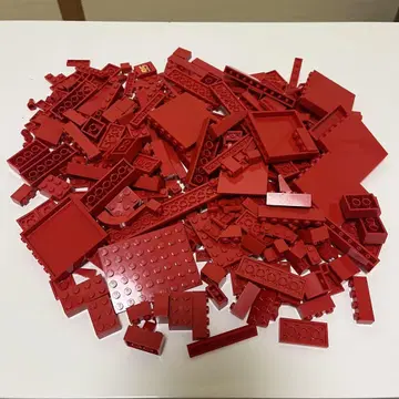 빨간색 LEGO 블록 세트 380g