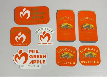 기린굿에일 스티커 Mrs. GREEN APPLE 컴플리트