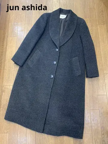 준 아시다 준 아시다 일본제 울 롱 코트 M 사이즈