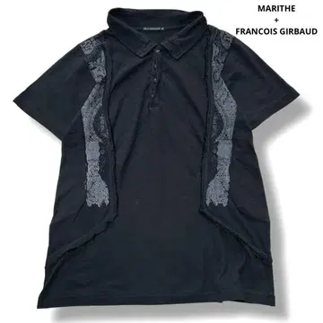 MARITHE + FRANCOIS GIRBAUD 디자인 피케 셔츠