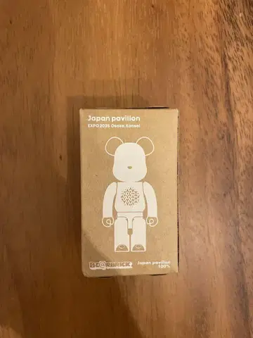 오사카 간사이 박람회 일본관 x 베어브릭 BE@RBRICK 100%