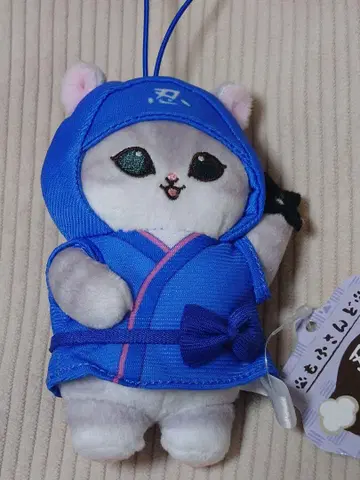 모프 샌드 닌자냥 봉제 인형 스트랩 포함