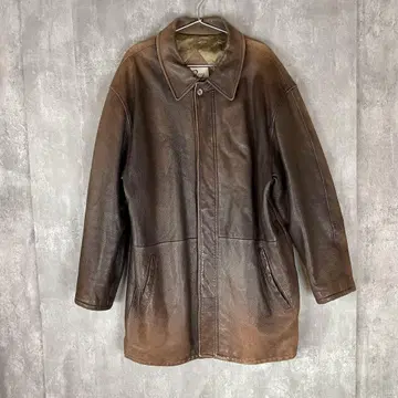 [ USA ] REMY 레미 가죽 코트 페이드  히요쿠