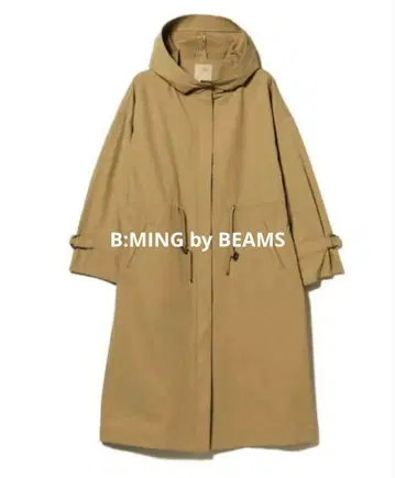 B:MING by BEAMS 비밍 바이 빔즈 트윌 후디드 코트